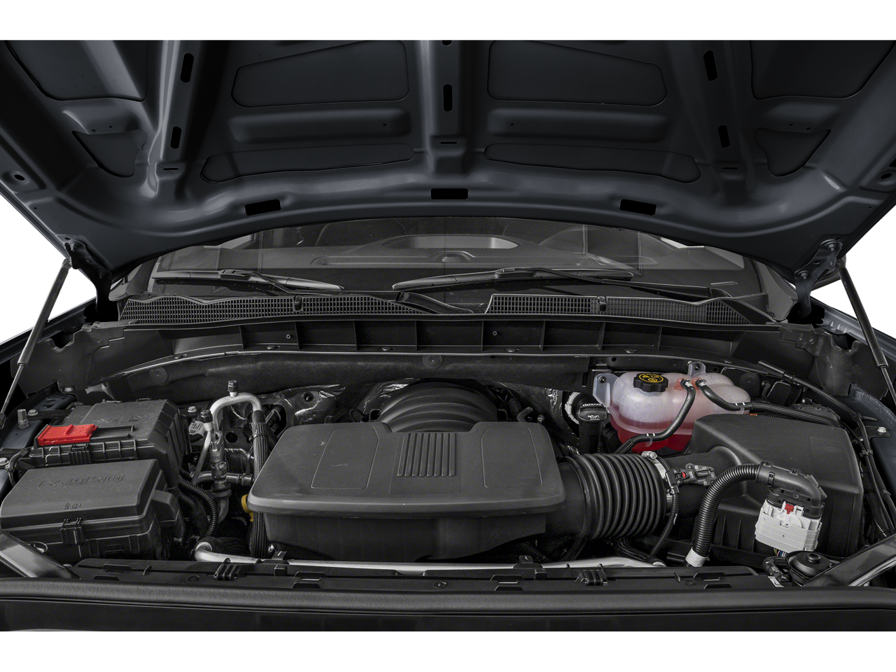 Used 2024 Thunderstorm Gray GMC 4WD Crew Cab Short Box Elevation with 3SB image 29