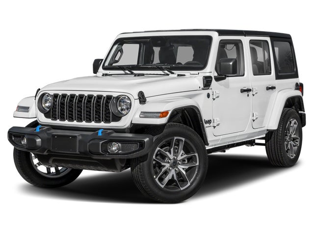 Silver Zynith C 2024 Jeep Wrangler 4xe SUV / Crossover Four-Wheel Drive Automatic
