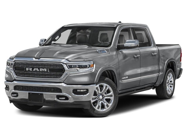 Billet Silver Metallic Clearcoat 2024 RAM 1500 Pickup Truck Four-Wheel Drive Automatic