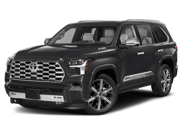 Black 2024 Toyota Sequoia Capstone 4WD SUV / Crossover Four-Wheel Drive Automatic