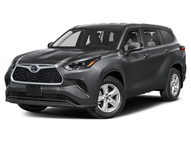 Dark Green 2024 Toyota Highlander LE FWD SUV / Crossover Front-Wheel Drive 8-Speed Automatic