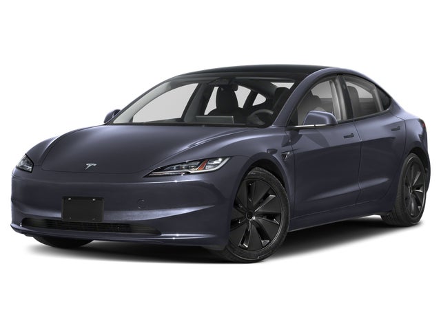 Stealth Gray 2024 Tesla Model 3 RWD Rear-Wheel Drive 1-Speed Automatic