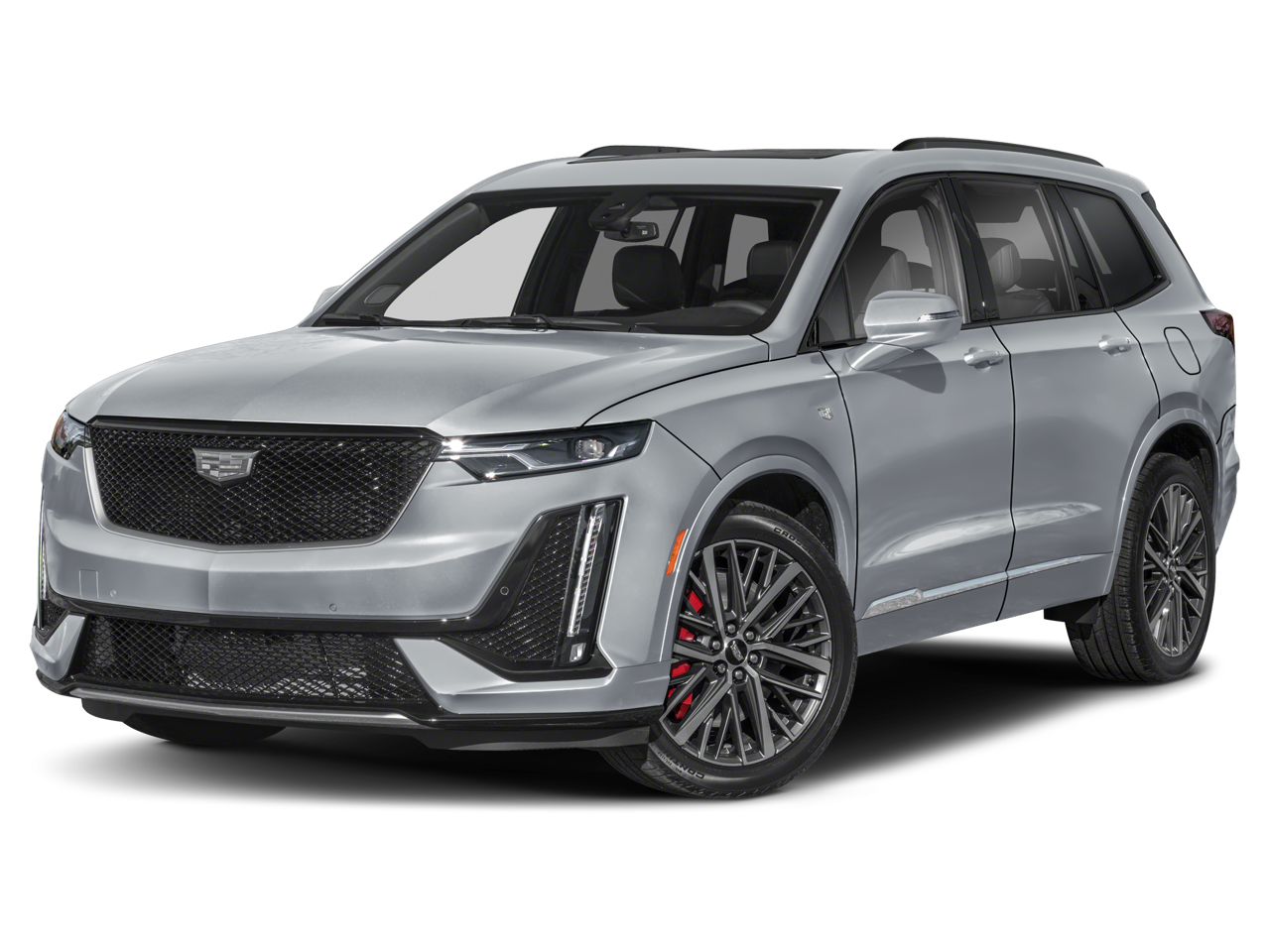 Crystal White Tricoat 2025 Cadillac XT6 SUV / Crossover Four-Wheel Drive Automatic