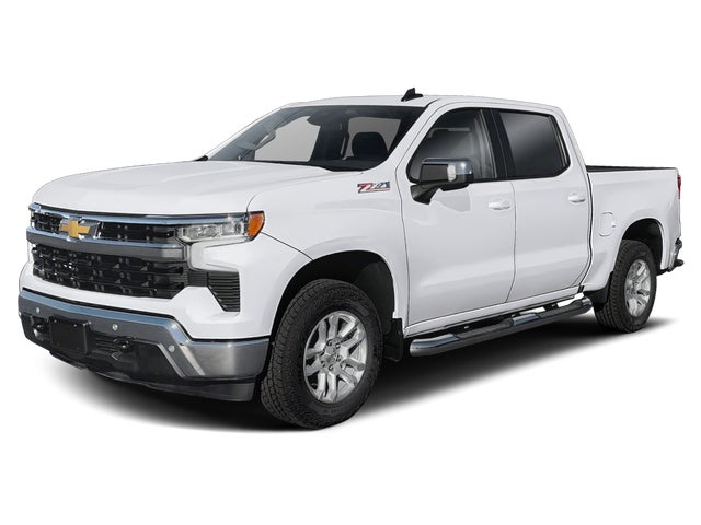 Black 2025 Chevrolet Silverado 1500 Pickup Truck Four-Wheel Drive Automatic