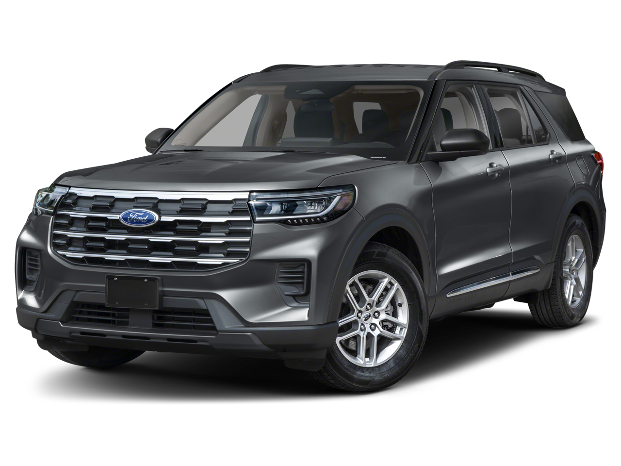 Silver Metallic 2025 Ford Explorer SUV / Crossover All-Wheel Drive Automatic