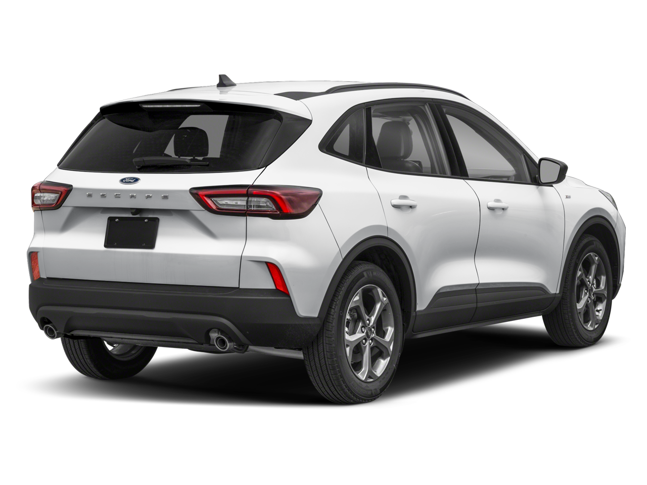 Silver Metallic 2025 Ford Escape SUV / Crossover All-Wheel Drive 8-Speed Automatic
