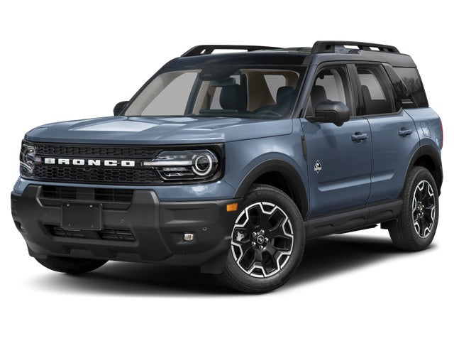 Blue Metallic 2025 Ford Bronco Sport SUV / Crossover All-Wheel Drive Automatic