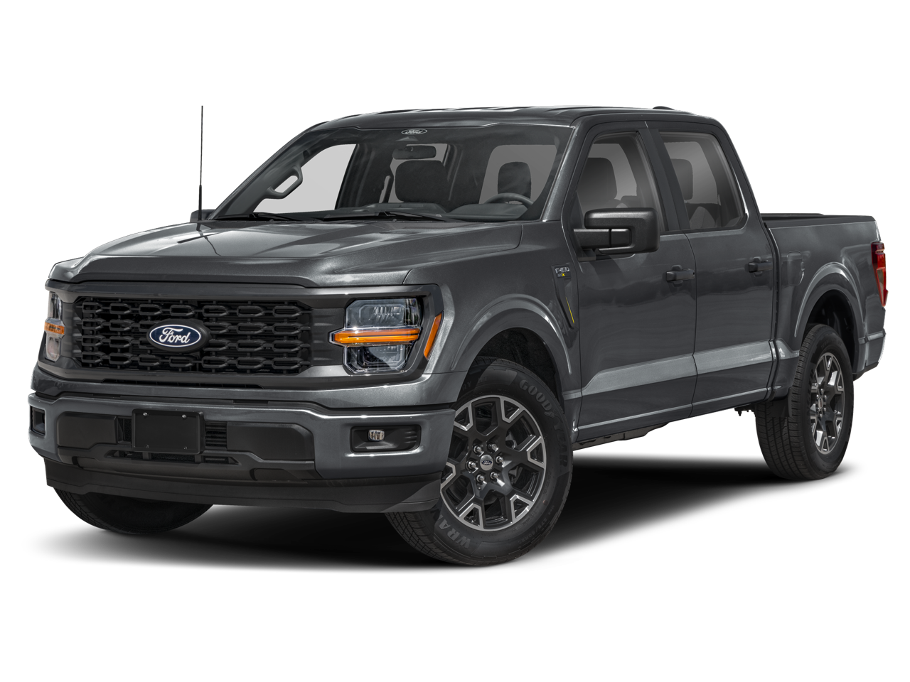 Silver Metallic 2025 Ford F-150 Pickup Truck Four-Wheel Drive Automatic
