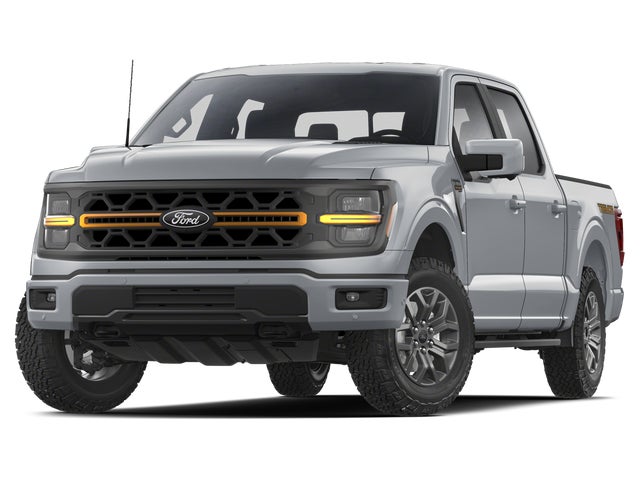 Iconic Silver 2025 Ford F-150 Pickup Truck Four-Wheel Drive Automatic