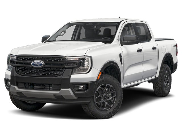 Gray Metallic 2025 Ford Ranger Pickup Truck Four-Wheel Drive Automatic