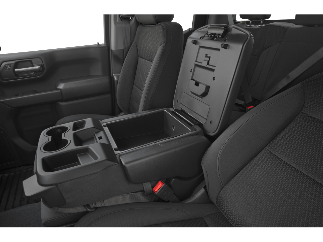 Used 2025 Onyx Black GMC 4WD Double Cab Standard Box Elevation with 3SB image 33