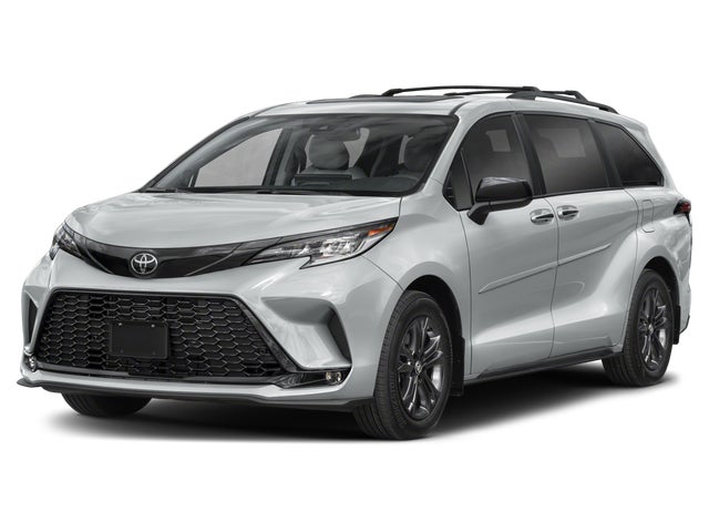Ice 2025 Toyota Sienna XSE 7-Passenger FWD Minivan Front-Wheel Drive Continuously Variable Transmission
