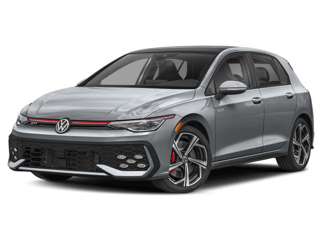 Gray 2025 Volkswagen Golf GTI Hatchback Front-Wheel Drive Automatic