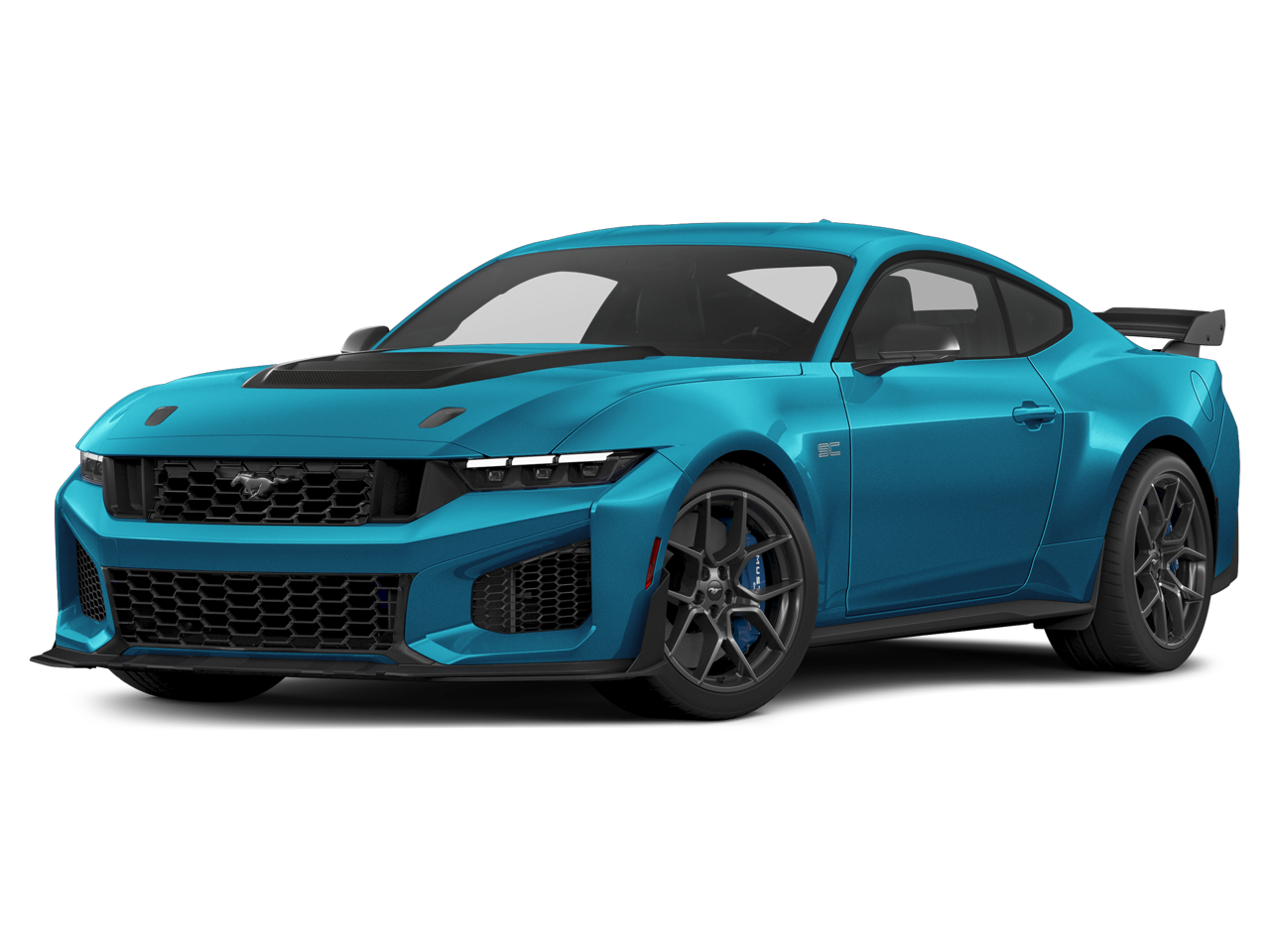 Adriatic Blue Metallic 2026 Ford Mustang Coupe Rear-Wheel Drive Automatic