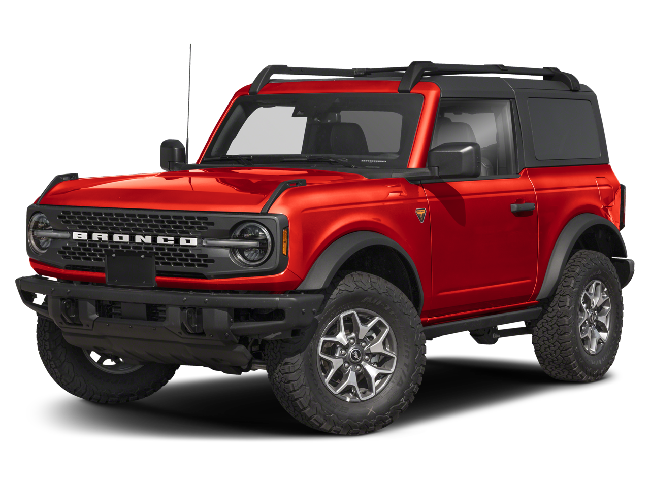 2026 Ford Bronco two-door shown in front left view at Lakeland Ford