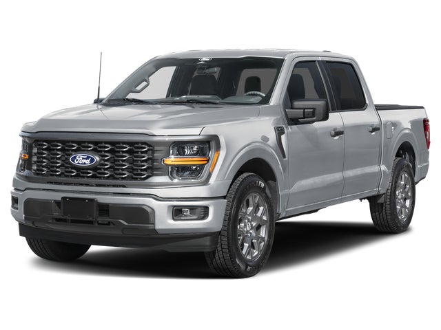 Red 2026 Ford F-150 STX SuperCrew 4WD Pickup Truck Four-Wheel Drive Automatic