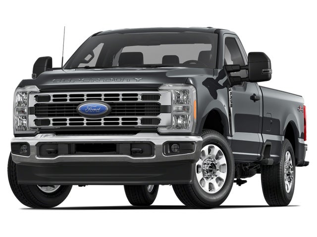 Gray Metallic 2026 Ford F-250 Super Duty XLT Regular Cab LB 4WD Pickup Truck Four-Wheel Drive Automatic