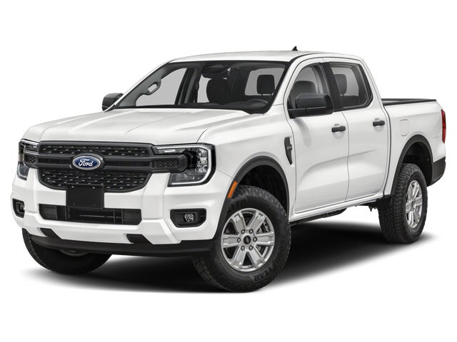 Blue Metallic 2026 Ford Ranger XL SuperCrew 4WD Pickup Truck Four-Wheel Drive Automatic