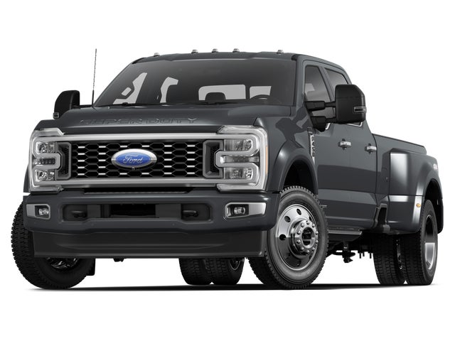White 2026 Ford F-450 Super Duty Platinum Crew Cab LB DRW 4WD Pickup Truck Four-Wheel Drive Automatic