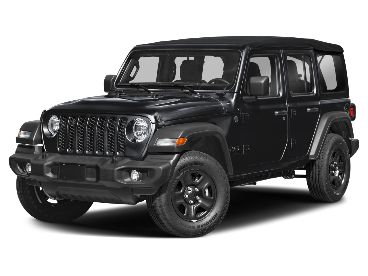 Black Clearcoat 2026 Jeep Wrangler SUV / Crossover Four-Wheel Drive 8-Speed Automatic