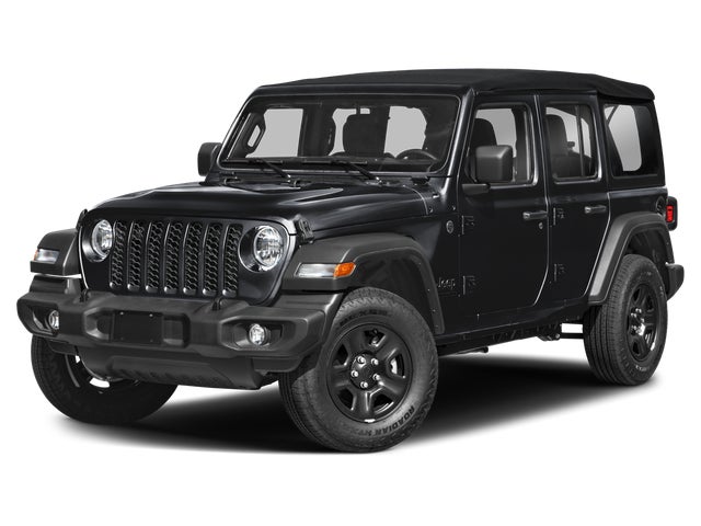 Black Clearcoat 2026 Jeep Wrangler SUV / Crossover Four-Wheel Drive 8-Speed Automatic