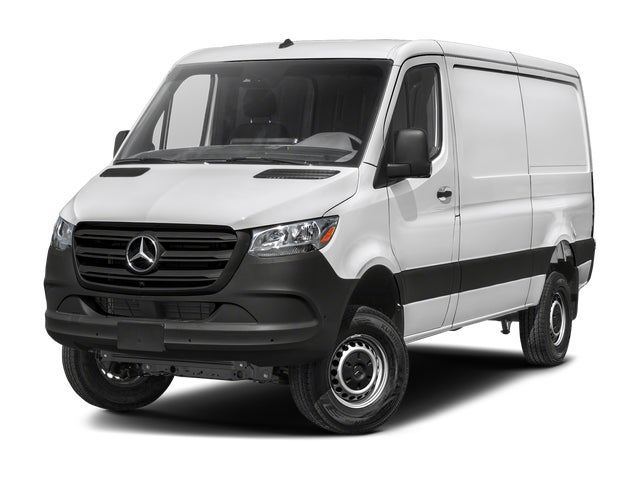 Gray (Selenite Grey Metallic) 2026 Mercedes-Benz Sprinter Cargo Van All-Wheel Drive Automatic
