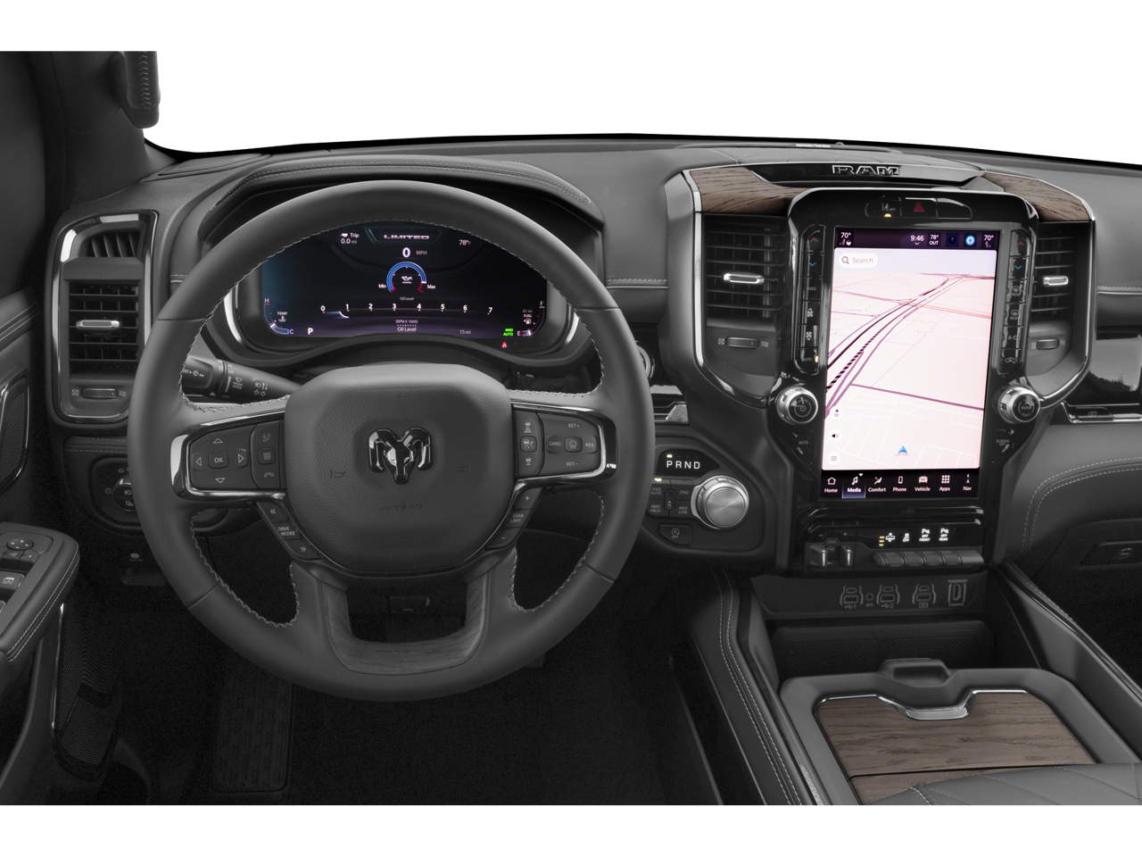 New 2026 Billet Silver Metallic Clear-Coat Exterior Paint RAM RAM 1500 LIMITED CREW CAB 4X4 5