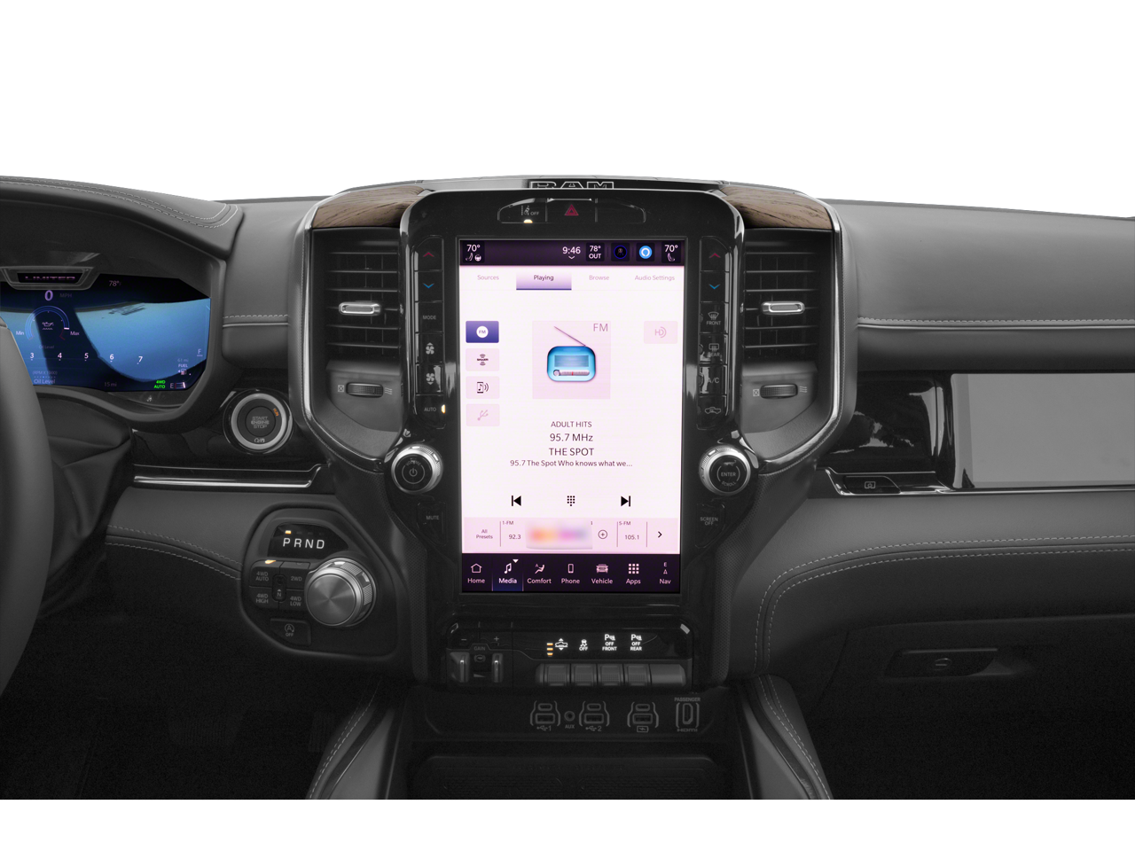 New 2026 Billet Silver Metallic Clear-Coat Exterior Paint RAM RAM 1500 LIMITED CREW CAB 4X4 5