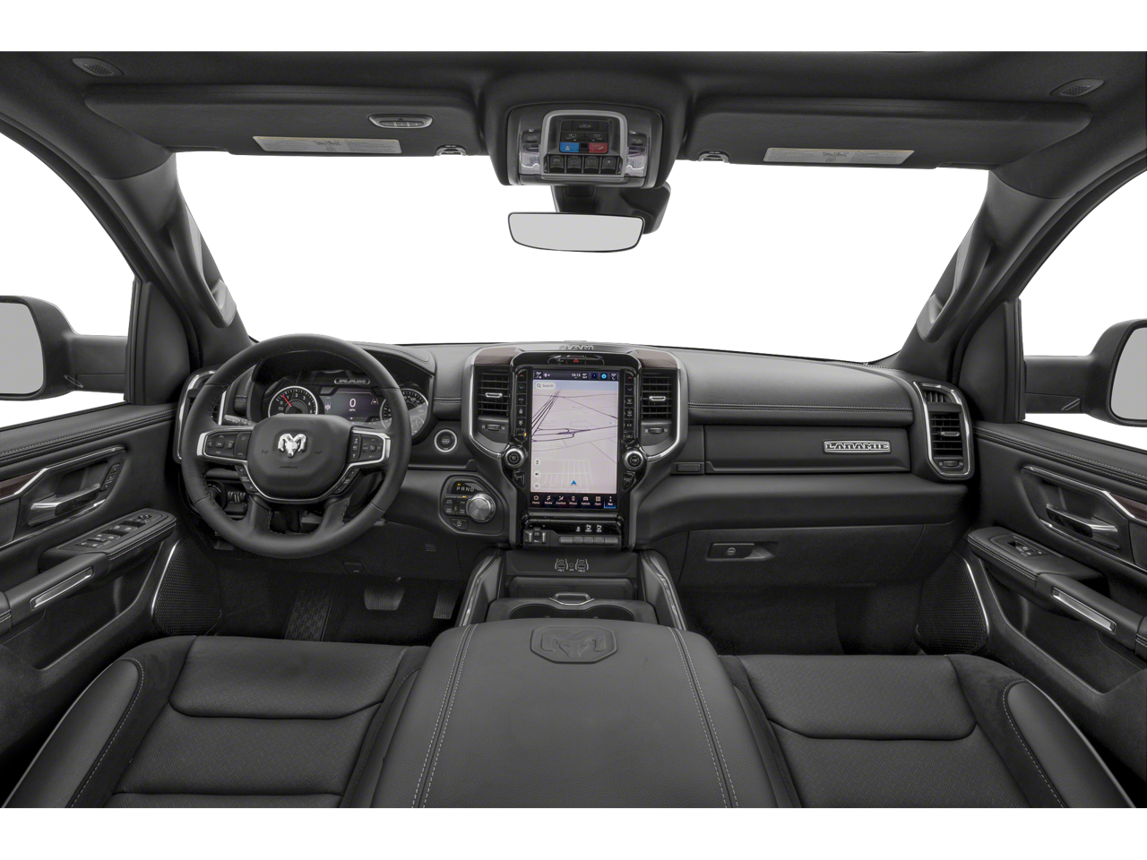 New 2026 Granite Crystal Metallic Clear-Coat Exterior Paint RAM RAM 1500 LARAMIE CREW CAB 4X4 5