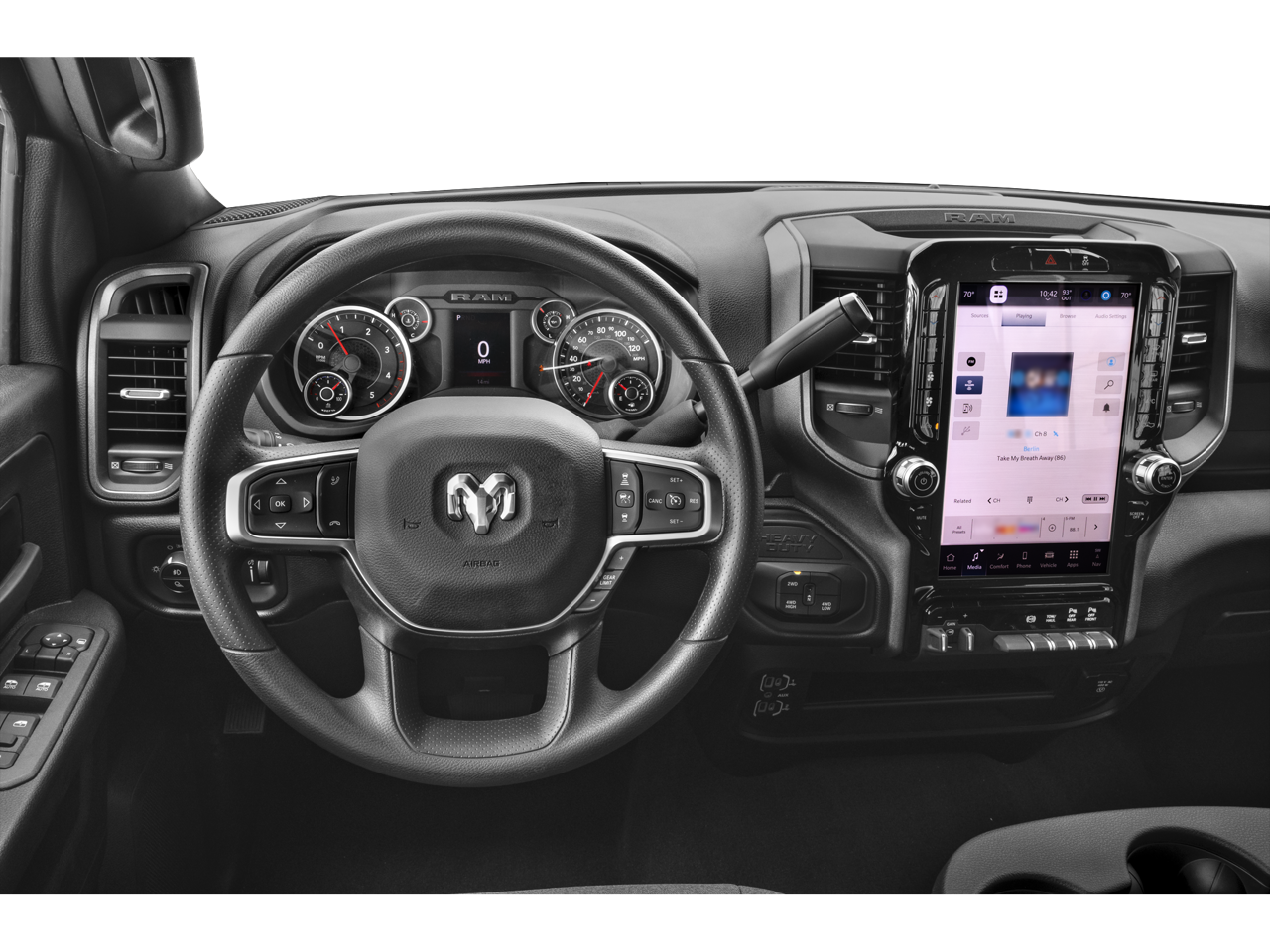 New 2026 Bright White Clear-Coat Exterior Paint RAM RAM 3500 LARAMIE CREW CAB 4X4 8