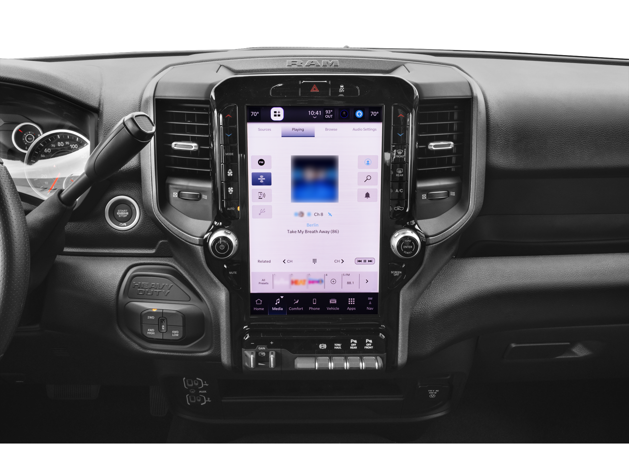 New 2026 Bright White Clear-Coat Exterior Paint RAM RAM 3500 LARAMIE CREW CAB 4X4 8