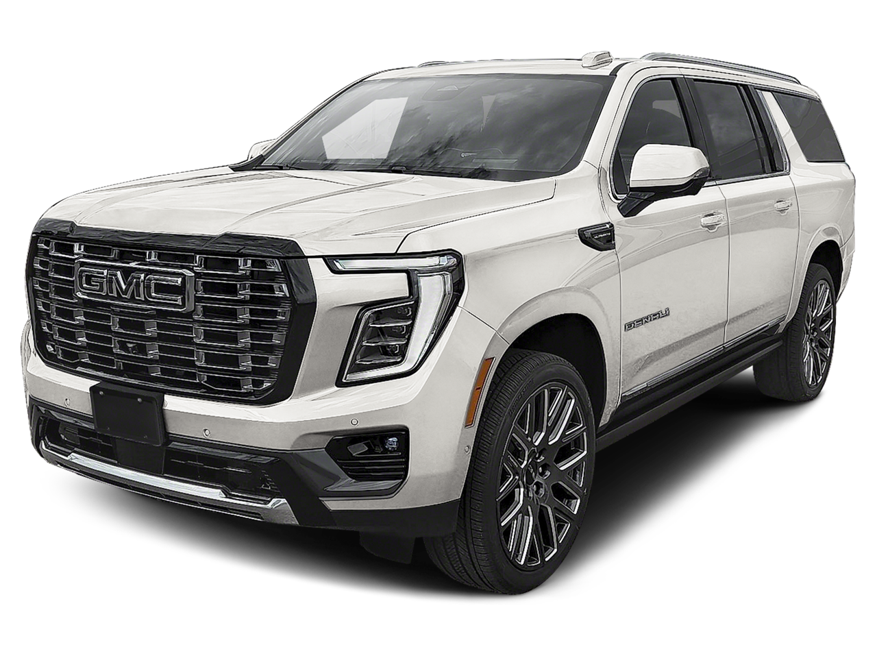 Glacier White Tricoat 2027 GMC Yukon XL SUV / Crossover Four-Wheel Drive Automatic