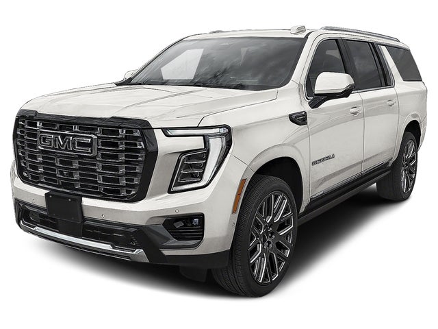 Glacier White Tricoat 2027 GMC Yukon XL SUV / Crossover Four-Wheel Drive Automatic