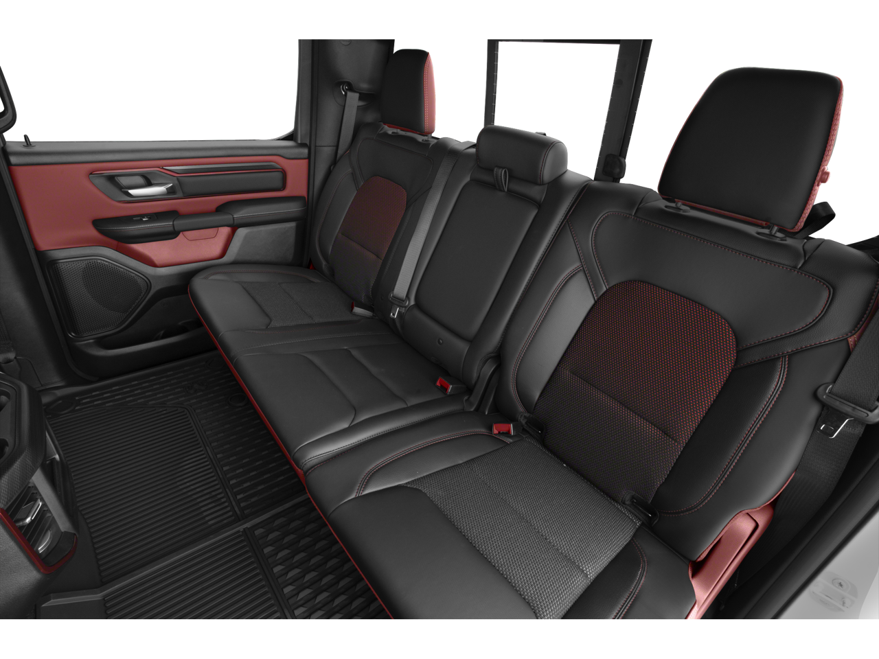 New 2027 Diamond Black Crystal Pearl-Coat Exterior Paint RAM RAM 1500 REBEL CREW CAB 4X4 5