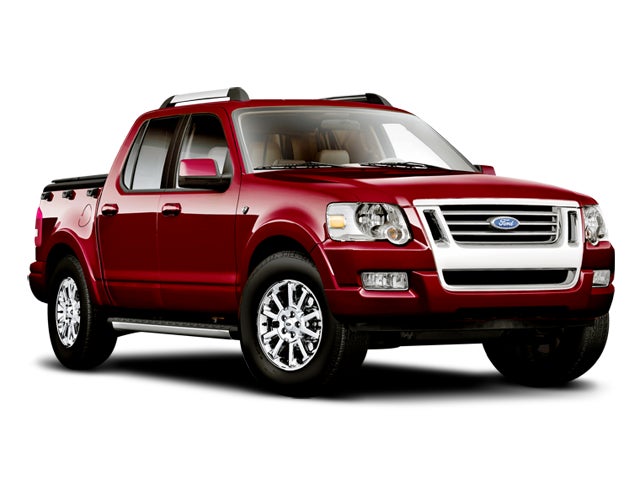 Red Fire Clearcoat Metallic 2008 Ford Explorer Sport Trac Pickup Truck 4X2 Automatic