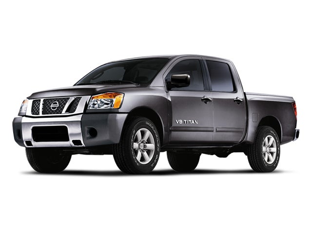 Galaxy Black 2008 Nissan Titan Pickup Truck Four-Wheel Drive 5-Speed Automatic
