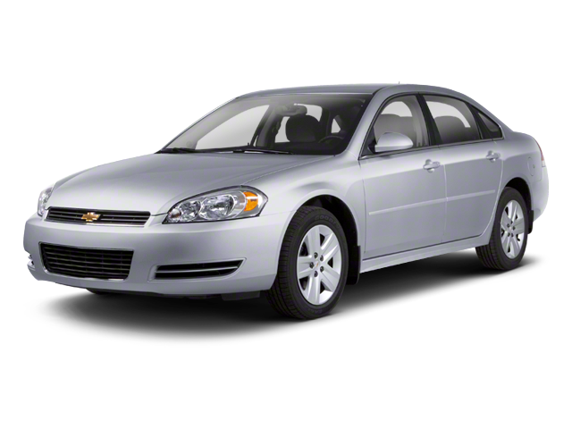 Silver Ice Metallic 2010 Chevrolet Impala Sedan Front-Wheel Drive Automatic
