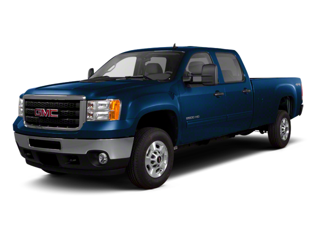 Silver 2011 GMC Sierra 2500HD Pickup Truck Four-Wheel Drive Automatic