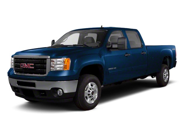 Silver 2011 GMC Sierra 2500HD Pickup Truck Four-Wheel Drive Automatic