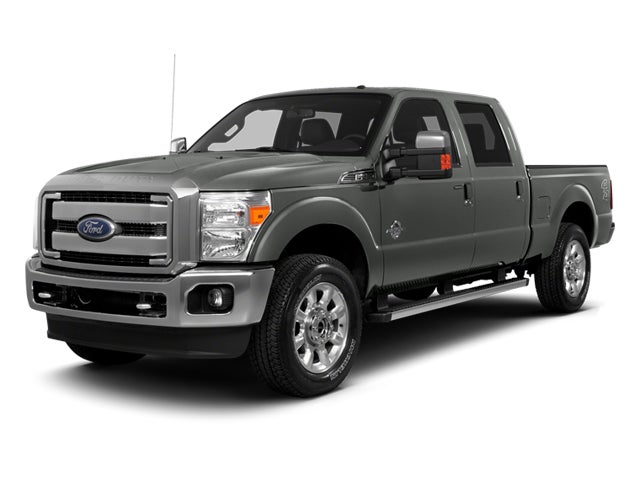 Silver 2014 Ford F-250 Super Duty Pickup Truck Four-Wheel Drive Automatic