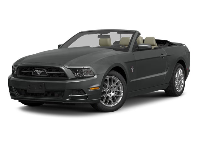 Red 2014 Ford Mustang Convertible Rear-Wheel Drive