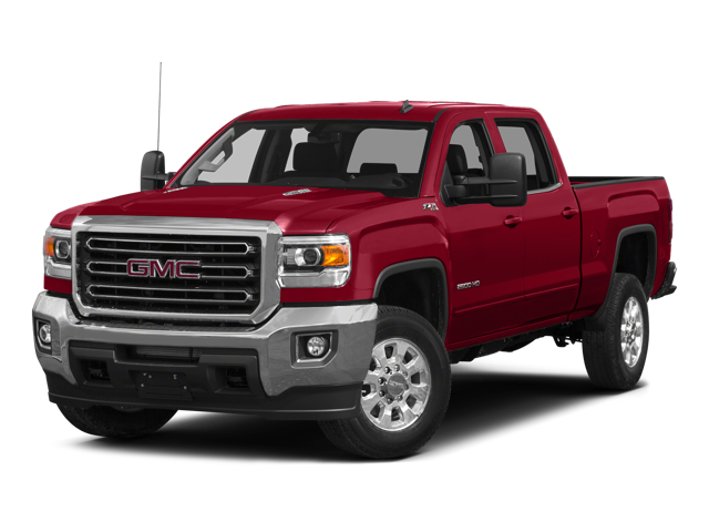 Summit White 2015 GMC Sierra 2500HD Pickup Truck Four-Wheel Drive Automatic