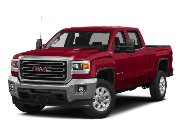 Summit White 2015 GMC Sierra 2500HD Pickup Truck Four-Wheel Drive Automatic