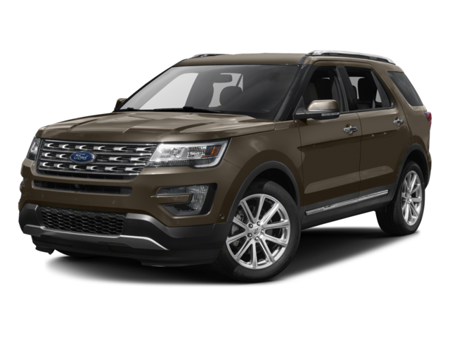White 2016 Ford Explorer Limited 4WD SUV / Crossover All-Wheel Drive Automatic