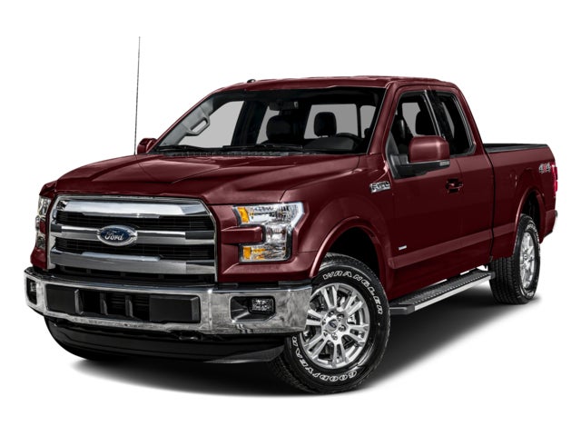 White Platinum Metallic Tri-Coat 2016 Ford F-150 Pickup Truck Four-Wheel Drive 6-Speed Automatic