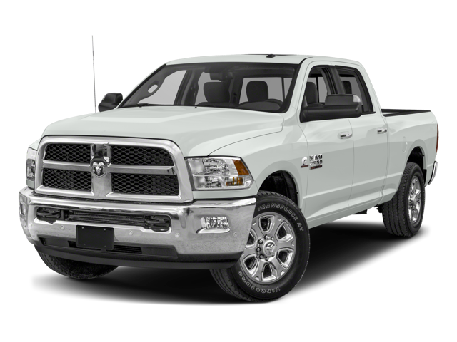 White 2017 RAM 2500 Pickup Truck Four-Wheel Drive 