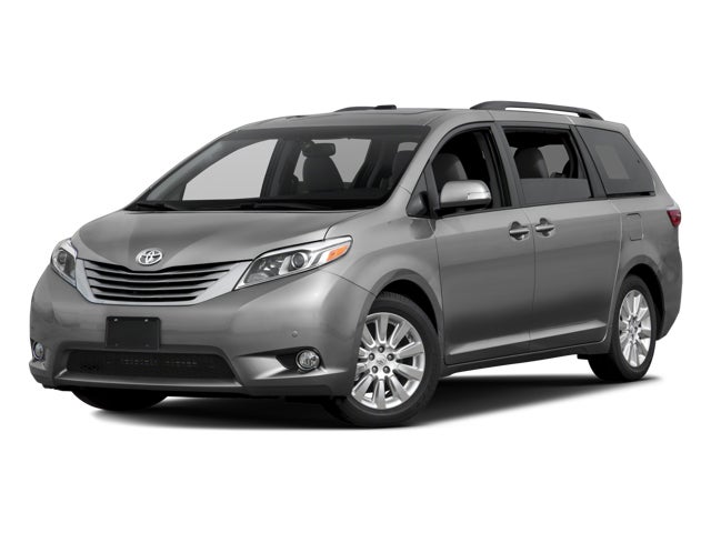 Gray 2017 Toyota Sienna Minivan All-Wheel Drive Automatic