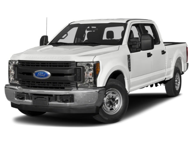 Oxford White 2018 Ford F-350 Super Duty XL Crew Cab 4WD Pickup Truck Four-Wheel Drive 6-Speed Automatic