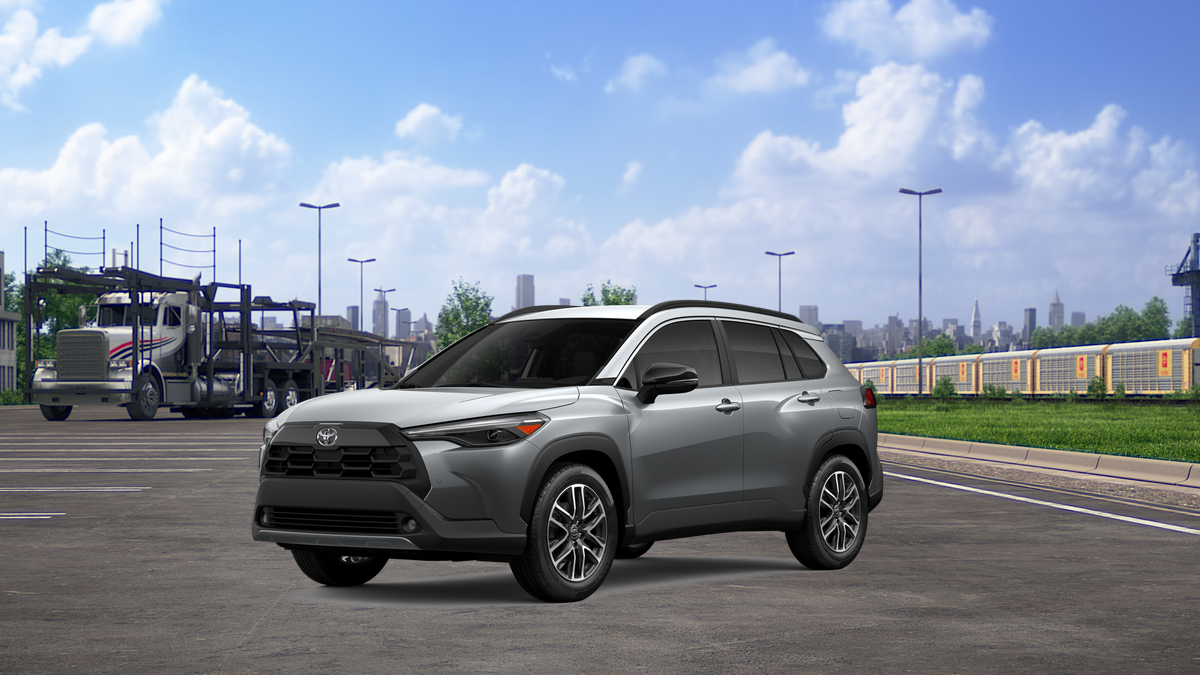 Sonic Silver 2026 Toyota Corolla Cross SUV / Crossover All-Wheel Drive Continuously Variable Transmission
