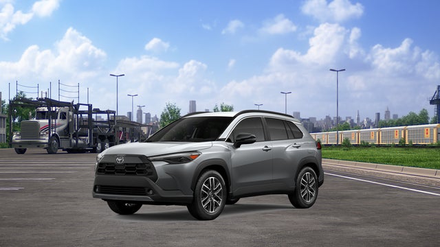 Sonic Silver 2026 Toyota Corolla Cross SUV / Crossover All-Wheel Drive Continuously Variable Transmission
